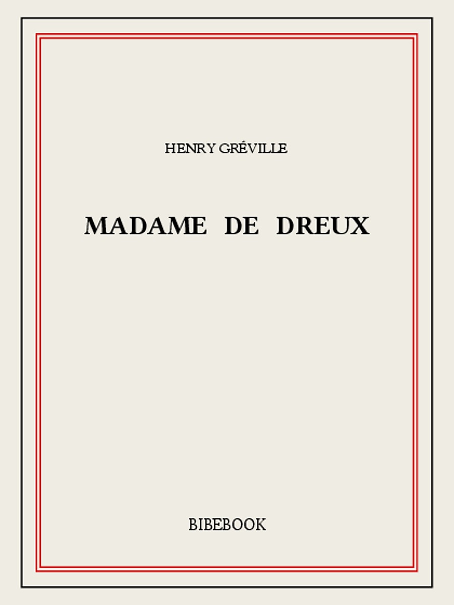 Madame de Dreux