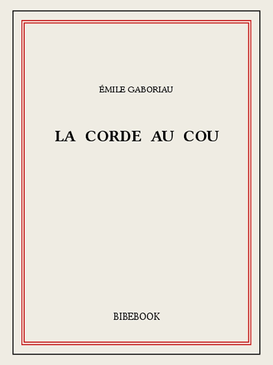 La corde au cou