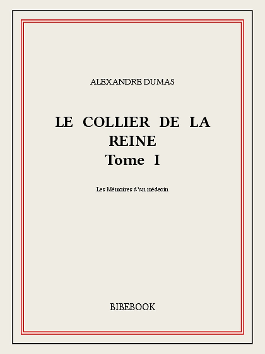 Le collier de la reine I