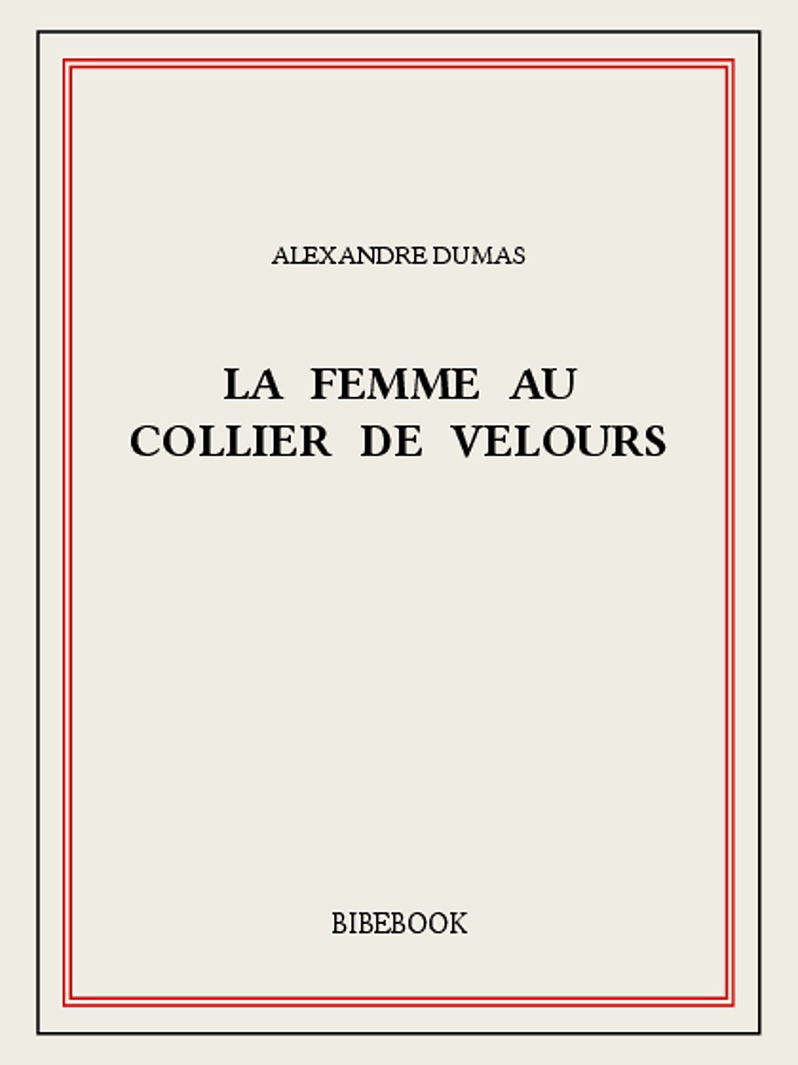 La femme au collier de velours