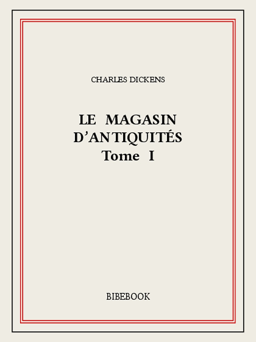 Le magasin d'antiquités I