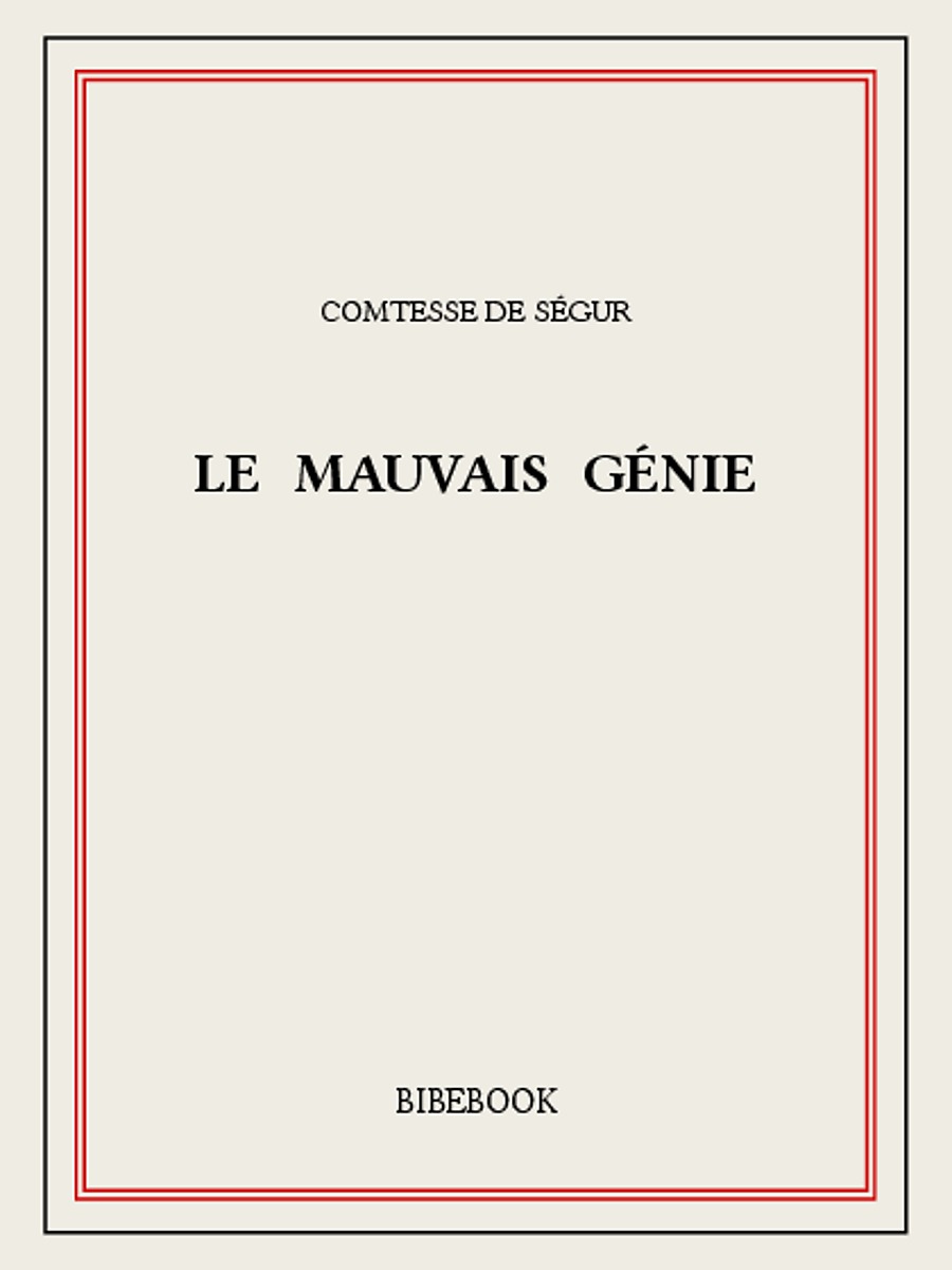 Le mauvais génie