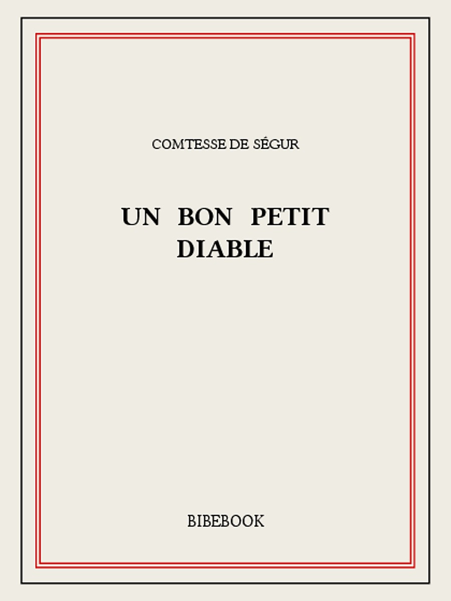 Un bon petit diable