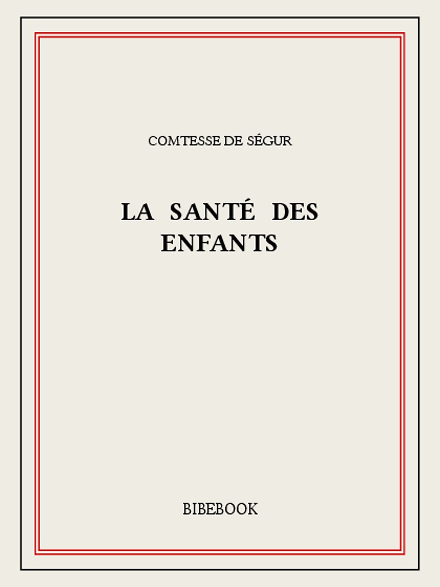 La santé des enfants