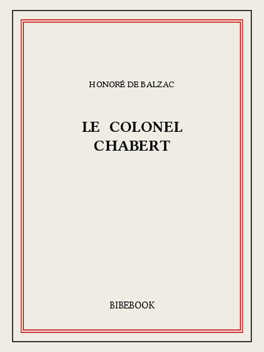 Le colonel Chabert