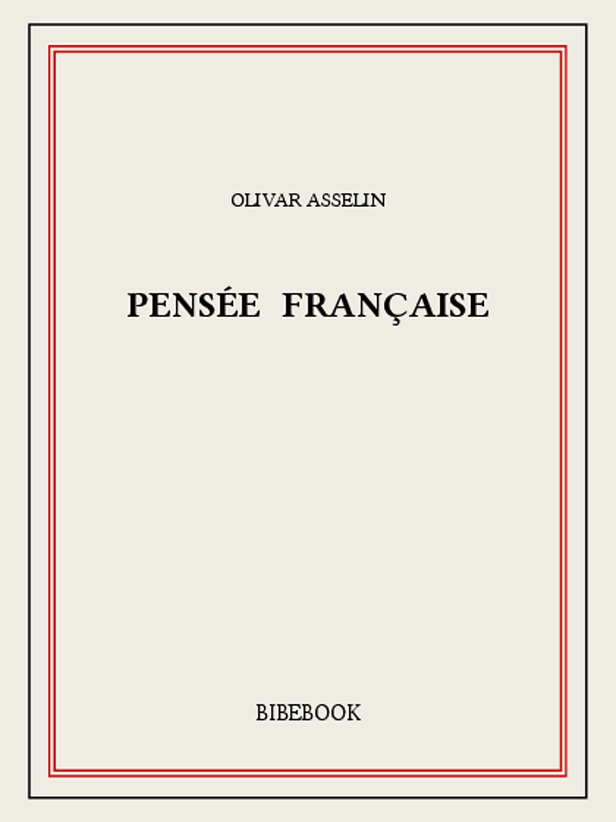 Pensée française