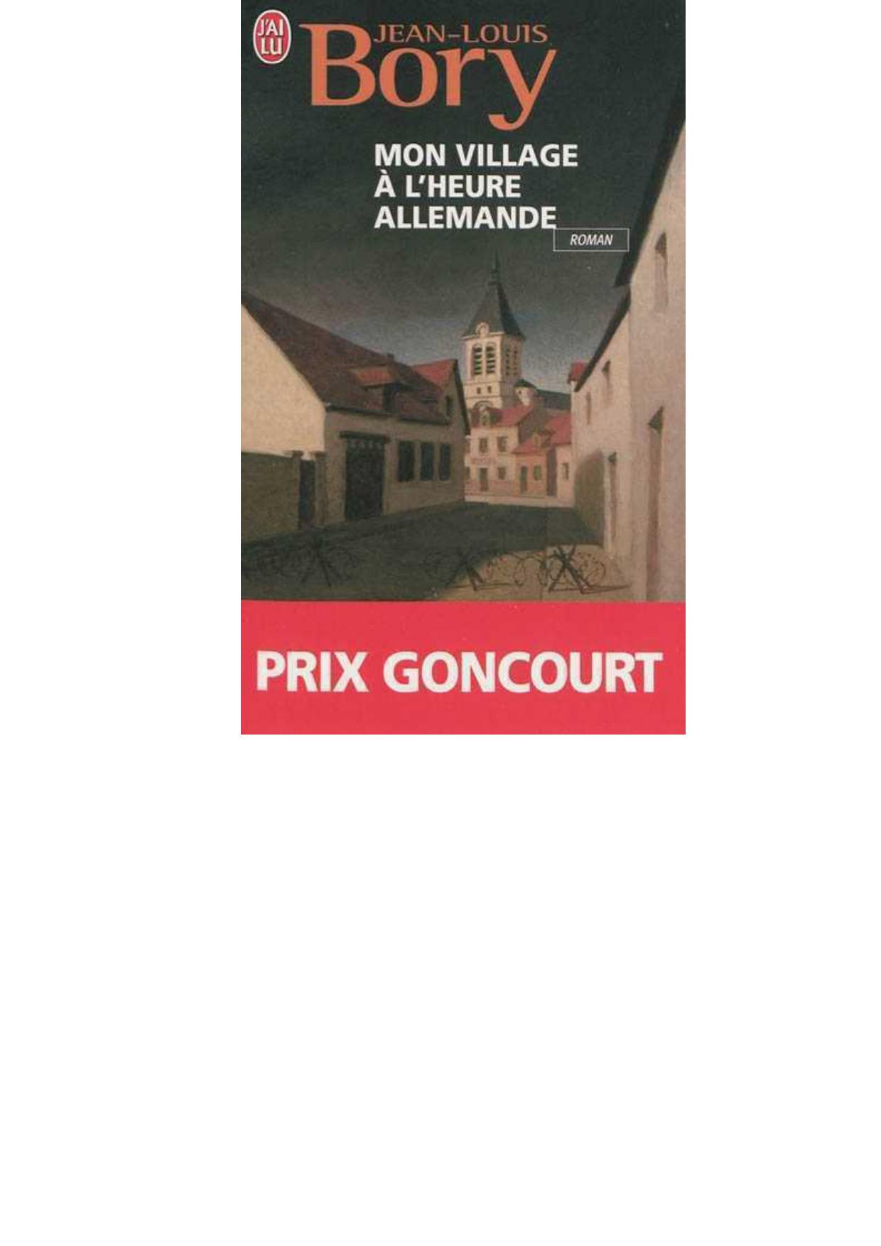 Mon Village à l'heure Allemande