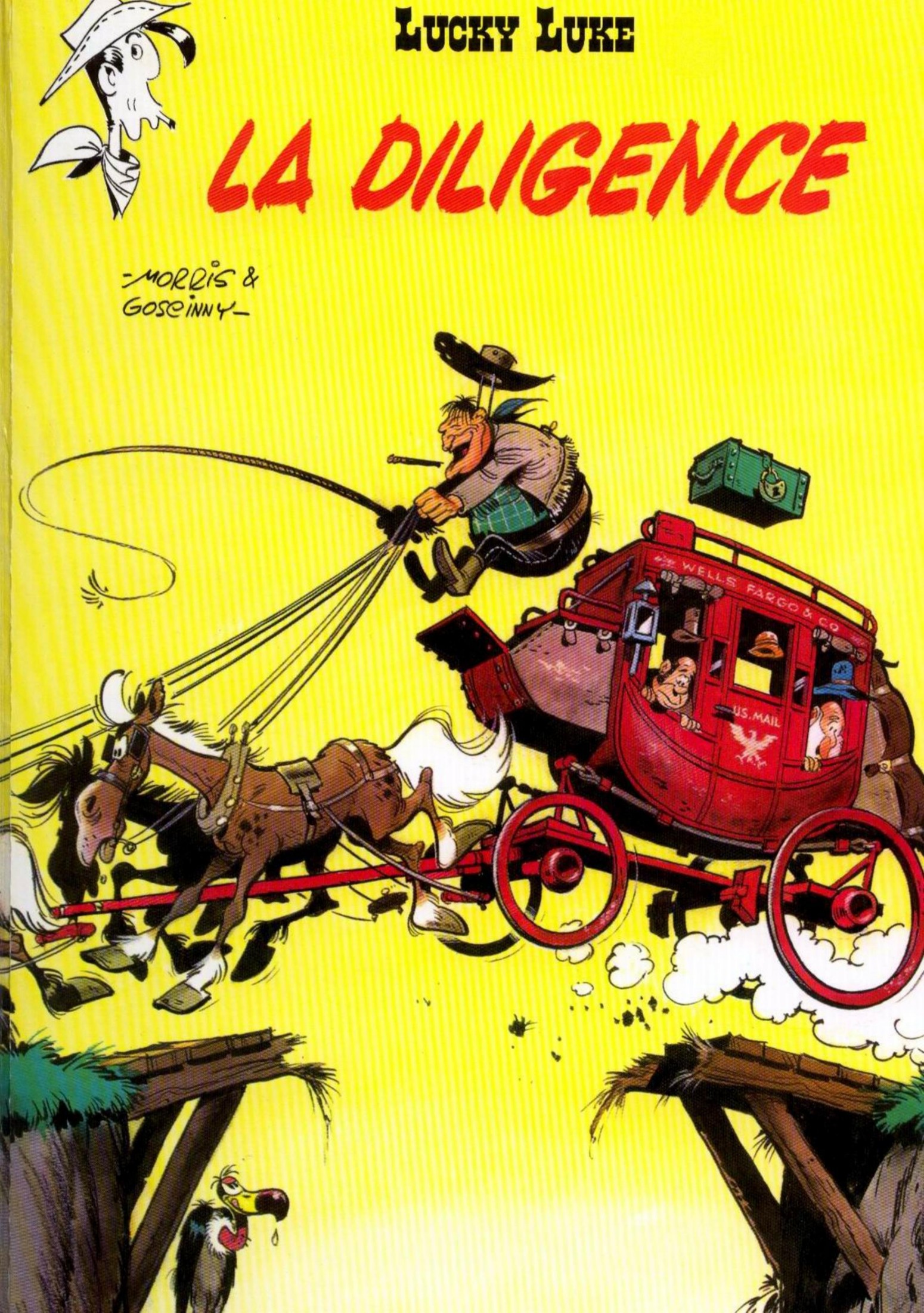 Lucky Luke - tome 1 - La Diligence