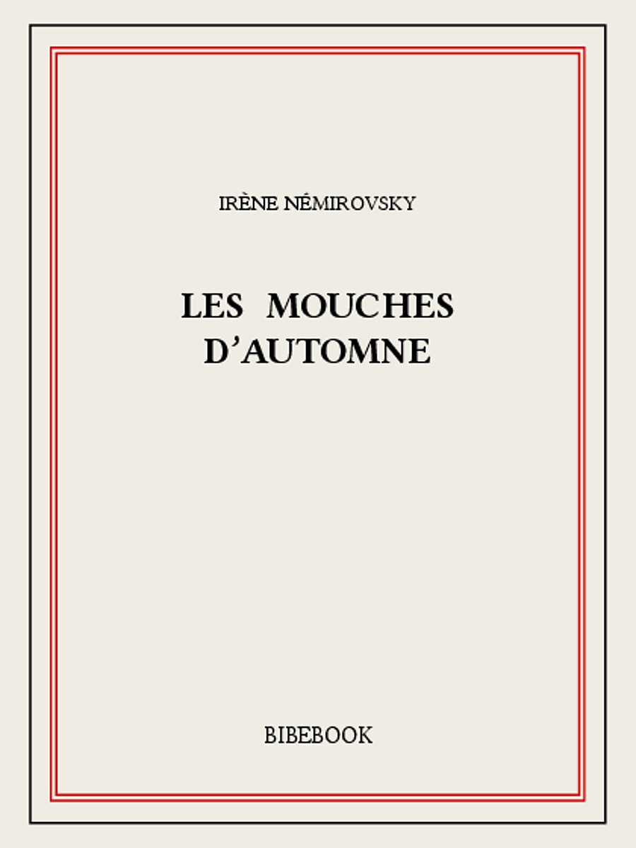 Les mouches d'automne