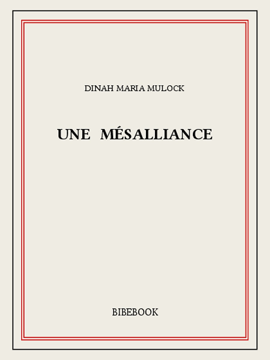 Une mésalliance