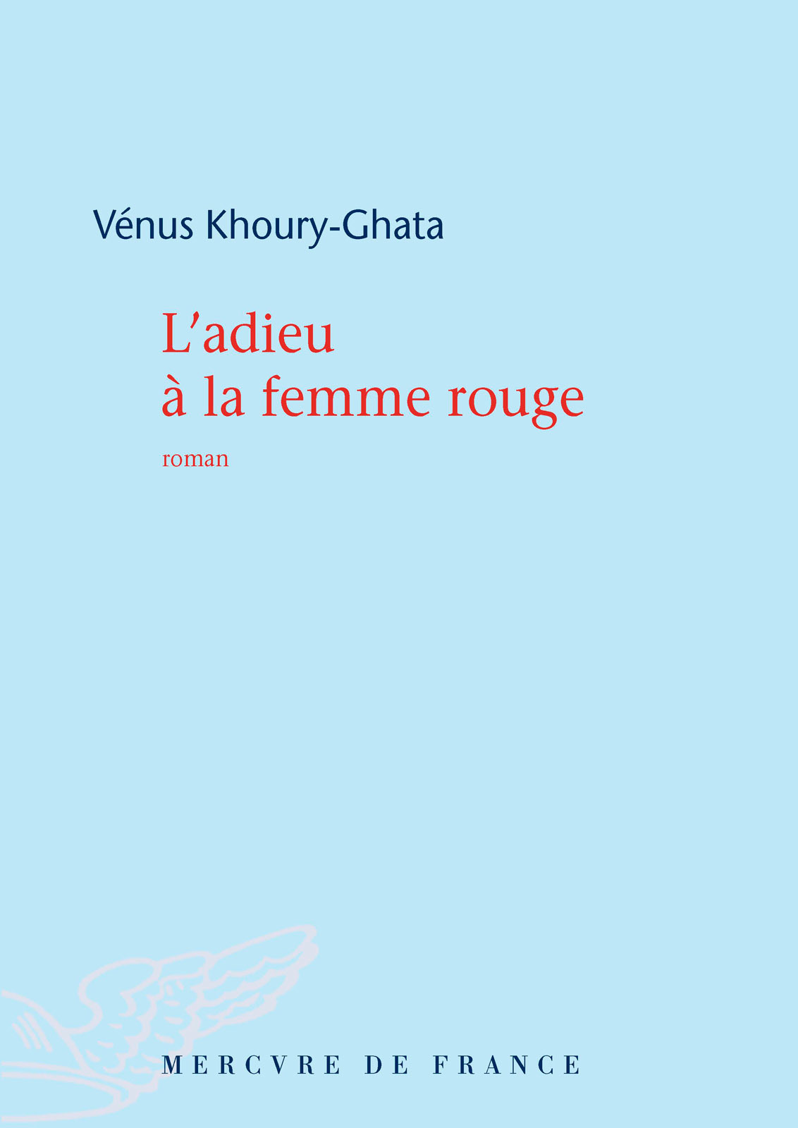 L'adieu à la femme rouge